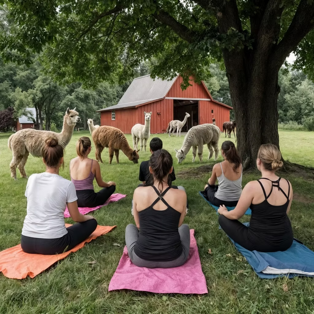 Brunch with Alpacas: A Unique Farm Wellness Experience to Start Your Summer