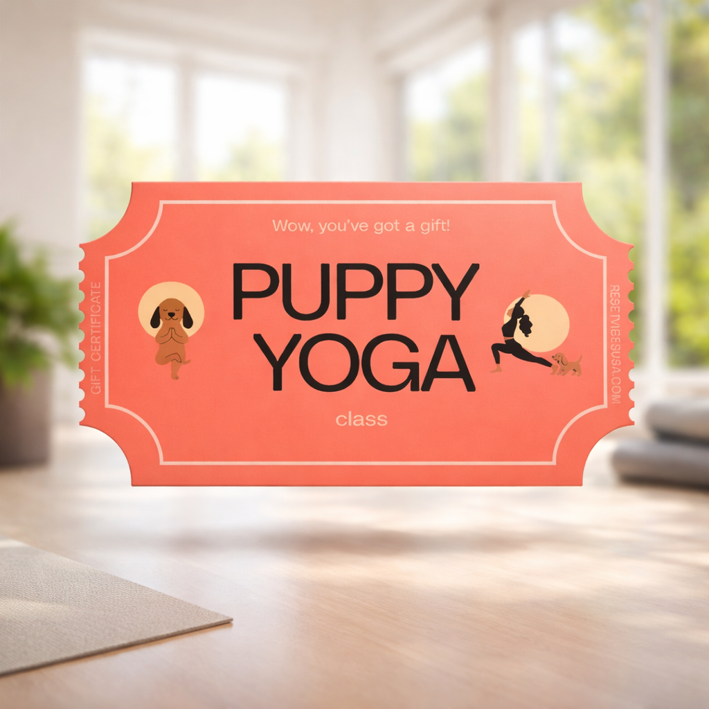 Puppy Yoga Gift Card