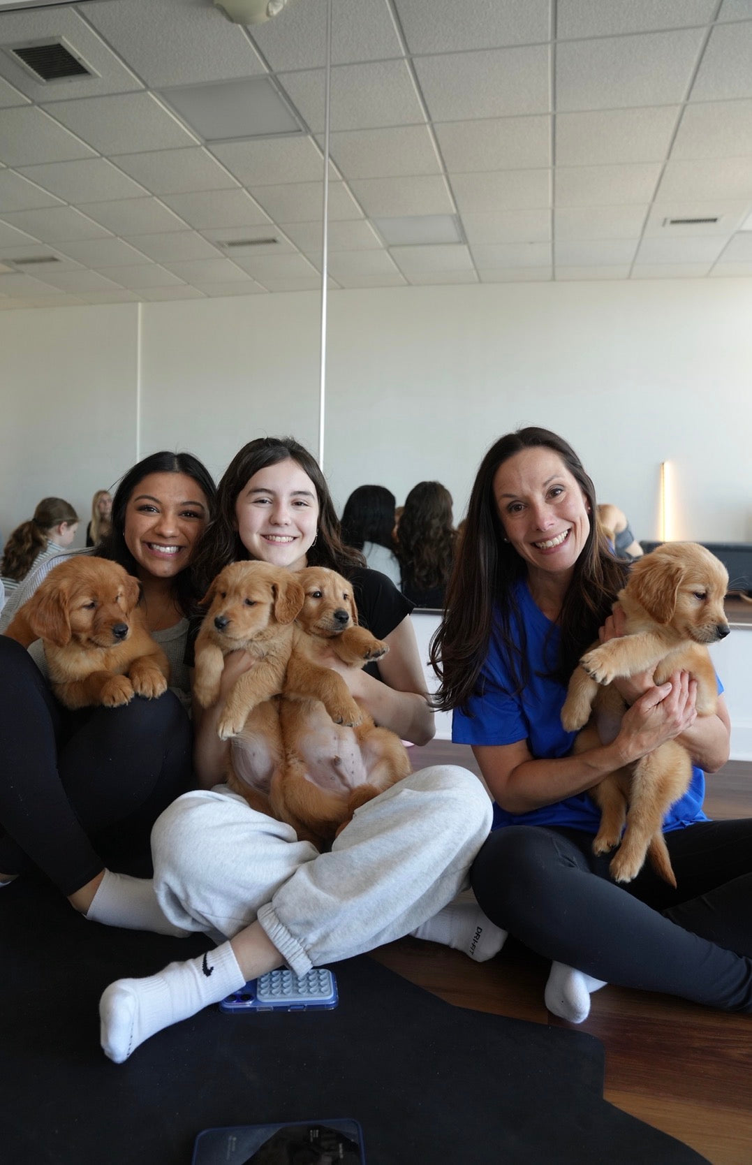 Puppy Pilates. The happiest Pilates class you’ll ever take!